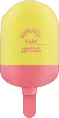 Осветляющая ночная маска для лица с экстрактом юдзу Patch Holic Juja Brightening Sleeping Mask