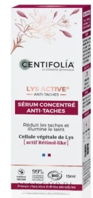 Сыворотка для лица Centifolia Anti-Spot Lys Active с белой лилией против пигментации, для сияния, 15 мл