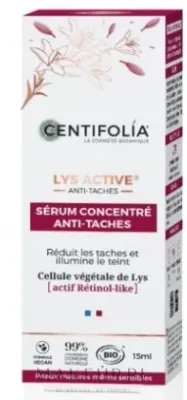 Сыворотка для лица Centifolia Anti-Spot Lys Active с белой лилией против пигментации, для сияния, 15 мл