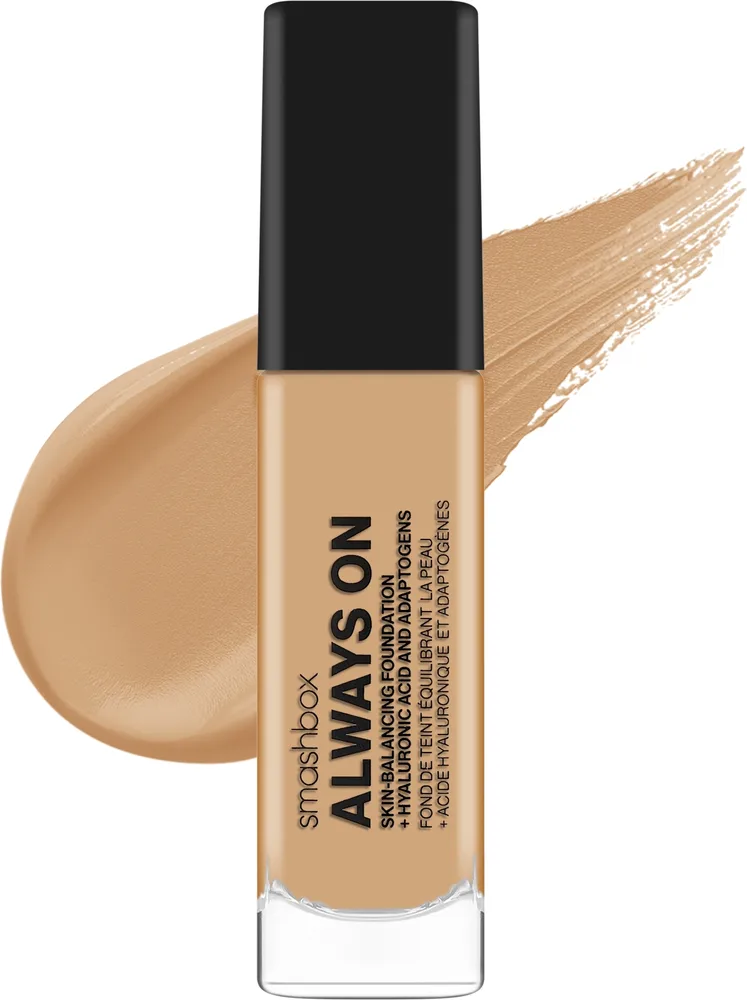 Тональный крем Smashbox Always On Skin-Balancing Foundation стойкий увлажняющий, 30 мл, оттенок F20W