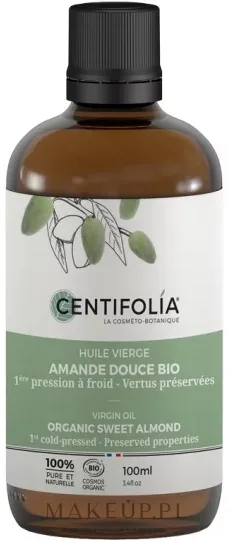 Органическое масло сладкого миндаля Centifolia Extra Virgin для лица и тела