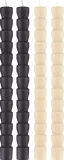 Набор декоративных свечей Paddywax Taper Candle Set Black & White 4 шт — фото 2