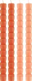 Набор декоративных свечей Paddywax Taper Candle Set Orange & Peach 4 шт — фото 2