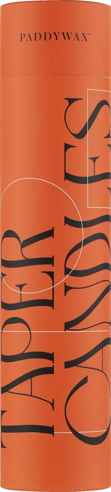 Набор декоративных свечей Paddywax Taper Candle Set Red & Terracotta 4 шт