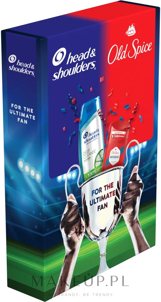 Набор Old Spice Whitewater твердый дезодорант 50 мл и шампунь против перхоти Head&Shoulders 300 мл
