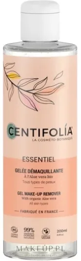 Органический гель для демакияжа Centifolia Gel Make-Up Remover с алоэ и зелёным чаем 200 мл