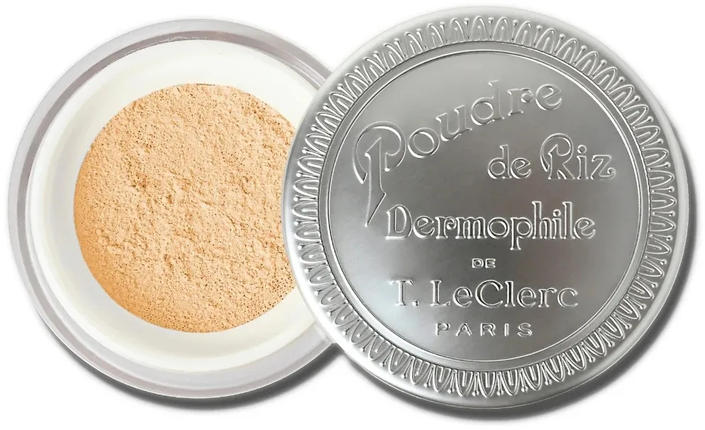 Рассыпчатая рисовая пудра T. LeClerc Le Poudre Libre Dermophile матирующая, 20 г, оттенок 14 - Caramel