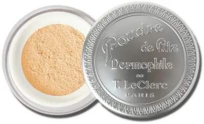 Рассыпчатая рисовая пудра T. LeClerc Le Poudre Libre Dermophile матирующая, 20 г