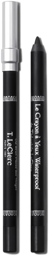 Карандаш для глаз T. LeClerc Crayon Waterproof Eye Pencil водостойкий, насыщенного цвета, 1,2 г, оттенок 02 - Brun