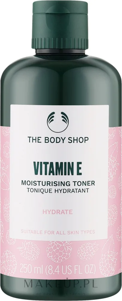 Увлажняющий тоник The Body Shop Vitamin E с маслом косточек малины и витамином E 250 мл
