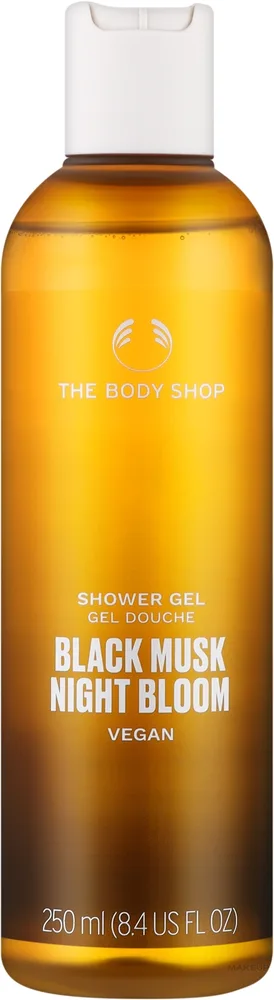 Веганский гель для душа The Body Shop Black Musk Night Bloom, 250 мл