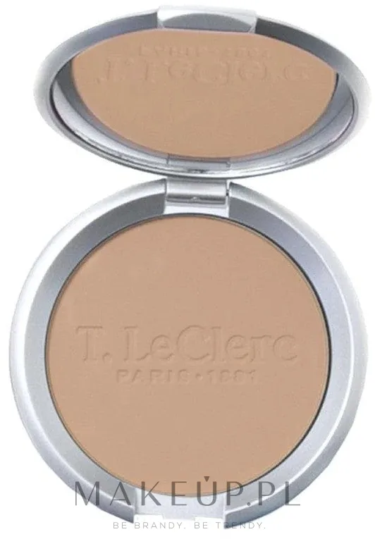 Прессованная пудра T. LeClerc Skin-Friendly Pressed Powder матирующая, 10 г, оттенок 16 - Saffron