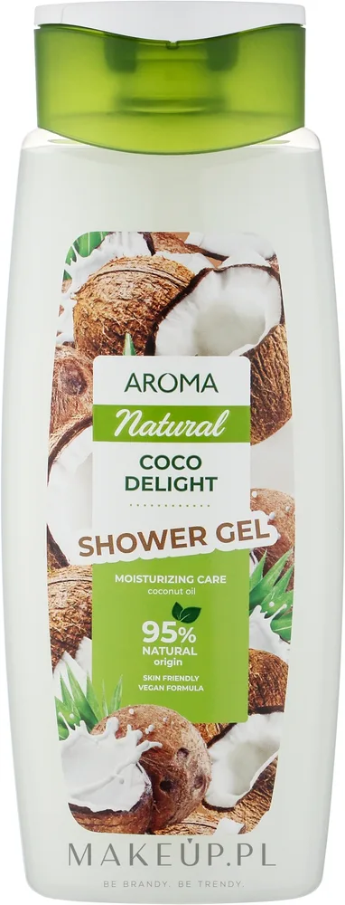 Увлажняющий гель для душа Aroma Coco Delight с кокосовым маслом, 400 мл