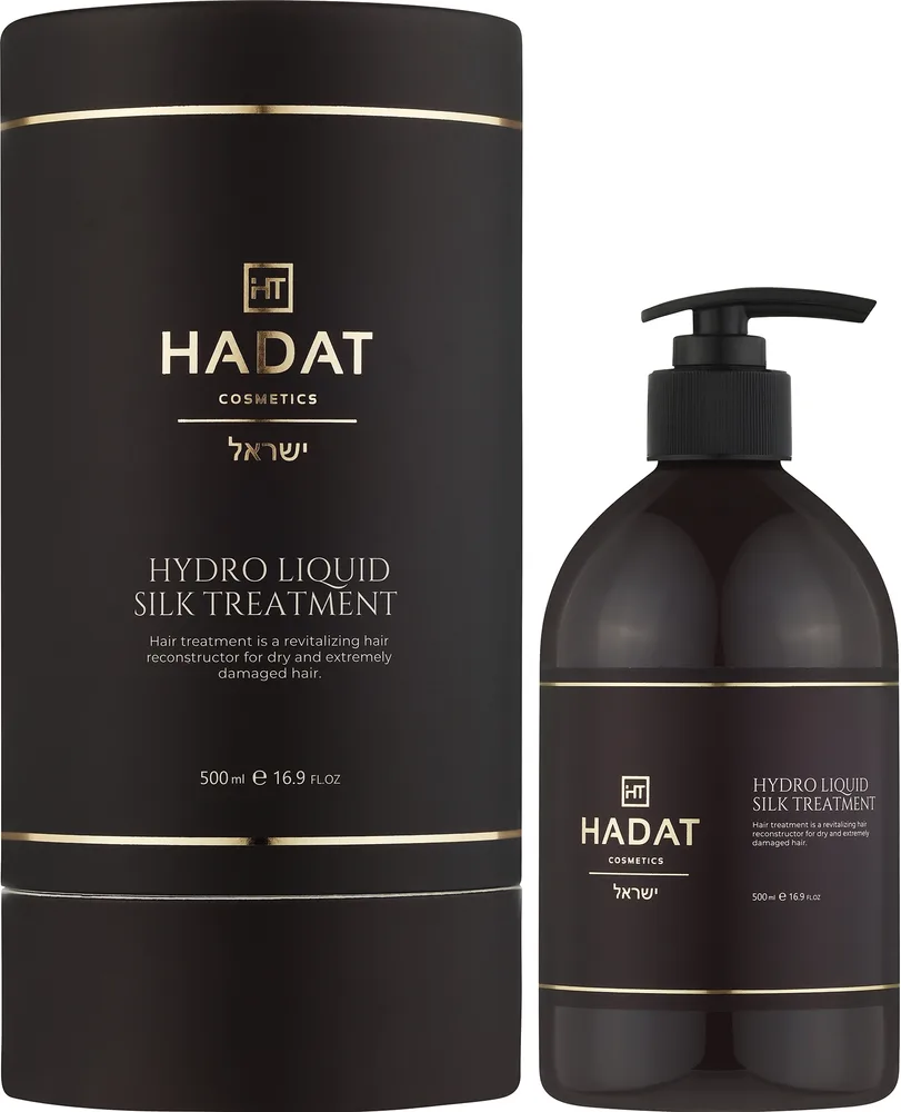 Маска для волос Hadat Cosmetics жидкий шёлк, восстановление, масло макадамии, аргановое масло, жожоба, клевер, 300 мл