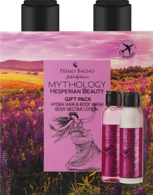 Набор Primo Bagno Mythology Hesperian Beauty гель для душа и лосьон для тела с алоэ 2x100 мл