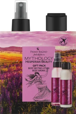 Набор Primo Bagno Mythology Hesperian Beauty лосьон для тела и ароматический спрей с алоэ 2x100 мл