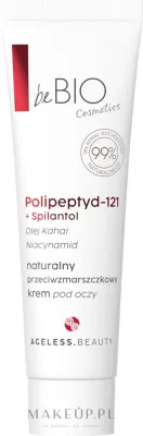 Крем для кожи вокруг глаз BeBio Ageless Beauty с биомиметическими пептидами 15 мл