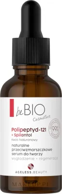Сыворотка для лица BeBio Ageless Beauty с пептидами Polypeptide-121 и Progeline, гиалуроновой кислотой, 30 мл