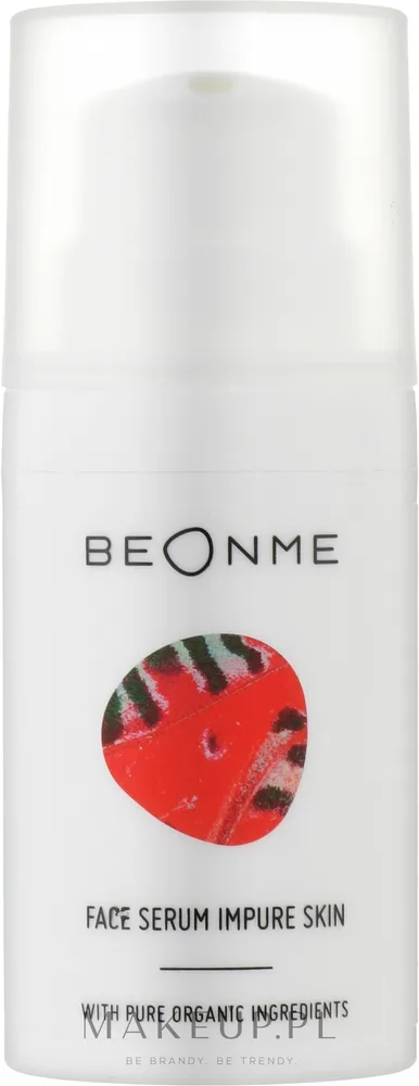 Органическая сыворотка для лица BeOnMe Impure Skin с алоэ и гидролатами лаванды и нероли, 30 мл