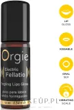 Блеск для губ Orgie Electric Fellatio Tingling Lip Gloss с эффектом покалывания, с роликовым аппликатором, 10 мл — фото 4