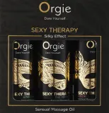 Набор массажных масел Orgie Sexy Therapy с миндальным маслом и оливой 3x30 мл — фото 1