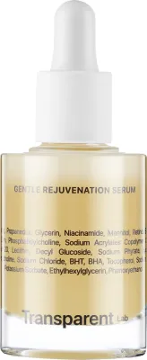 Сыворотка для лица Transparent Lab Gentle Rejuvenation с ретинолом, ниацинамидом 5% и эллаговой кислотой, 30 мл