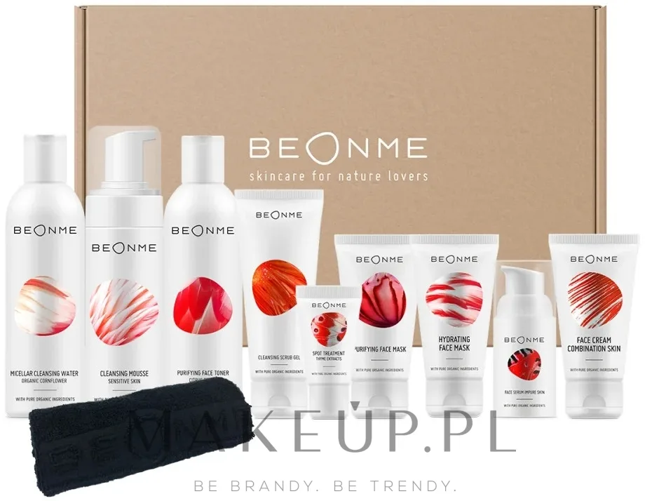 Набор BeOnMe Oily & Combination Skin Routine Set 10 средств для жирной и комбинированной кожи