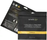 Гибридная тканевая маска для лица с пептидами и муцином улитки SunewMed+ Essence Hybrid Beauty Face Mask — фото 4