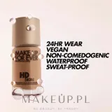 Тональная основа Make Up For Ever HD Skin Foundation стойкая натуральная, 30 мл — фото 2