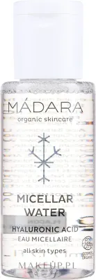 Madara Cosmetics Madara Micellar Water - Madara EcoFace мицеллярная вода с розовой водой гамамелисом и пионом для лица 50 мл