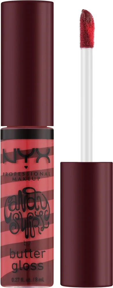 NYX Professional Makeup Błyszczyk do ust - Блеск для губ NYX Butter Lip Gloss Candy Swirl, оттенок 04 - Candy Apple