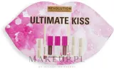 Набор для губ Makeup Revolution Ultimate Kiss 3 помады 3 карандаша и 3 блеска 9 предметов — фото 1