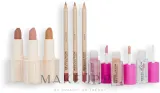 Набор для губ Makeup Revolution Ultimate Kiss 3 помады 3 карандаша и 3 блеска 9 предметов — фото 2