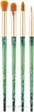 Набор кистей для макияжа Makeup Revolution x DC Poison Ivy Brush Set 4 шт. изумрудный — фото 1