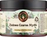 Мыло чёрное травяное Receptury Zielarki Skarby Polne для кожи и волос, 300 мл — фото 1