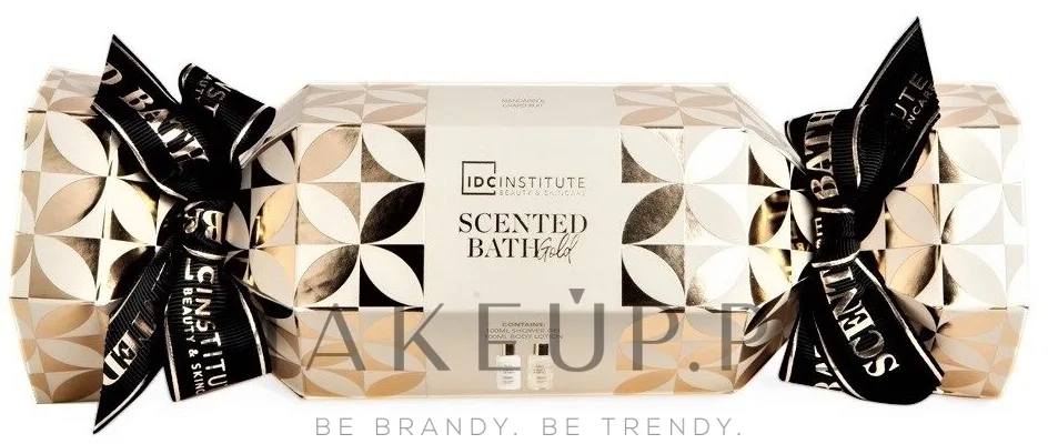 Набор IDC Institute Scented Bath Gold гель для душа 100 мл и лосьон для тела 100 мл мандарин и грейпфрут