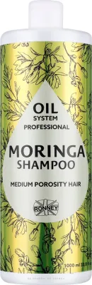 Шампунь Ronney Professional для волос средней пористости с маслом моринги и арганы, 1000 мл