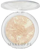 Хайлайтер для лица Makeup Revolution Festive Allure компактный, с мраморным рисунком, 12 г — фото 3