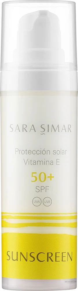 Крем для лица Sara Simar солнцезащитный SPF 50 30 мл