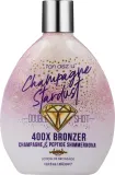 Tan Asz U Double Shot Champagne Stardust 400X Bronzer — сияющий бальзам-автозагар с шиммером, 221/400 мл — фото 1