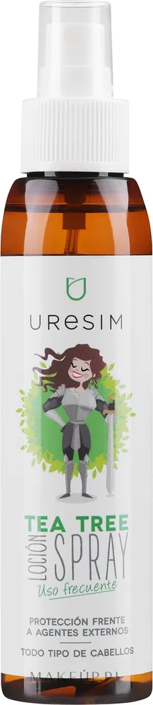 Спрей для волос Uresim Tea Tree Spray очищающий, для лёгкого расчёсывания, 125 мл