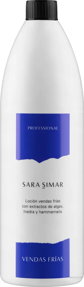 Sara Simar Cooling Compress Lotion — охлаждающий лосьон для компрессов на проблемные зоны тела, 1000 мл