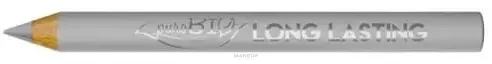 Тени-карандаш для век PuroBio Cosmetics Long Lasting Eyeshadow Pencil кремовые, стойкие, 3 г, оттенок 028 л - Silver