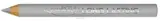 Тени-карандаш для век PuroBio Cosmetics Long Lasting Eyeshadow Pencil кремовые, стойкие, 3 г, оттенок 028 л - Silver — фото 1