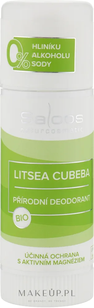 Органический натуральный крем-дезодорант Saloos Litsea Cubeba