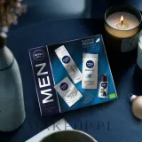 Мужской набор NIVEA MEN Sensitive Premium гель для душа дезодорант бальзам и пена для бритья 250+100+200 мл — фото 2