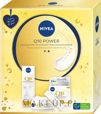 Набор NIVEA Q10 Power дневной крем SPF15 и крем для век с коэнзимом Q10 и маслом ши 50+15 мл