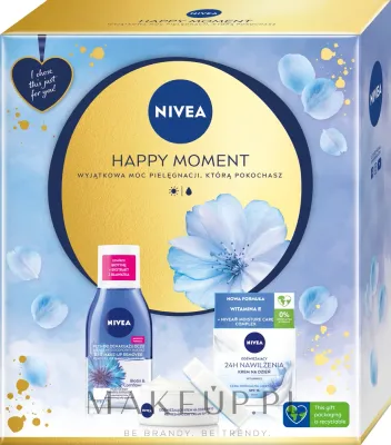 Набор NIVEA Happy Moment дневной крем SPF15 и мицеллярная вода для лица 50+125 мл