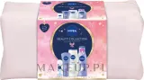 Набор NIVEA Beauty Collection гель дезодорант молочко для тела крем для рук и косметичка 250+250+100 мл — фото 1