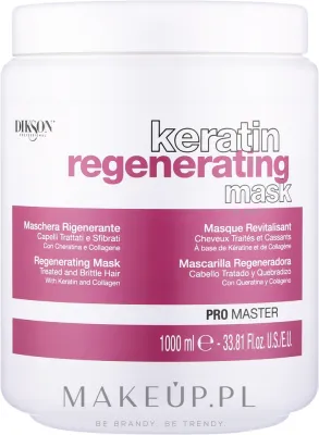 Маска для волос Dikson Keratin ревитализирующая, гидролизованный кератин, коллаген, восстановление структуры, 1000 мл